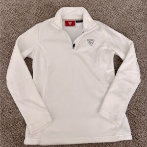 Rossignol White Kids Fleece Jacket